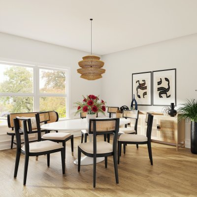 Het belang van een gezellige plek om te eten (en hoe een ovale eettafel je erbij helpt)